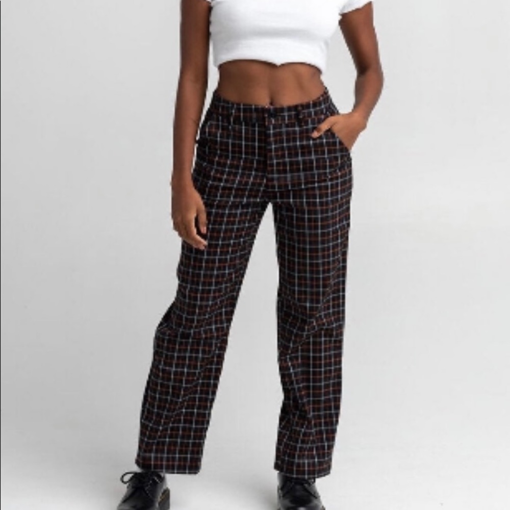 Full Tilt tartan plaid slacks